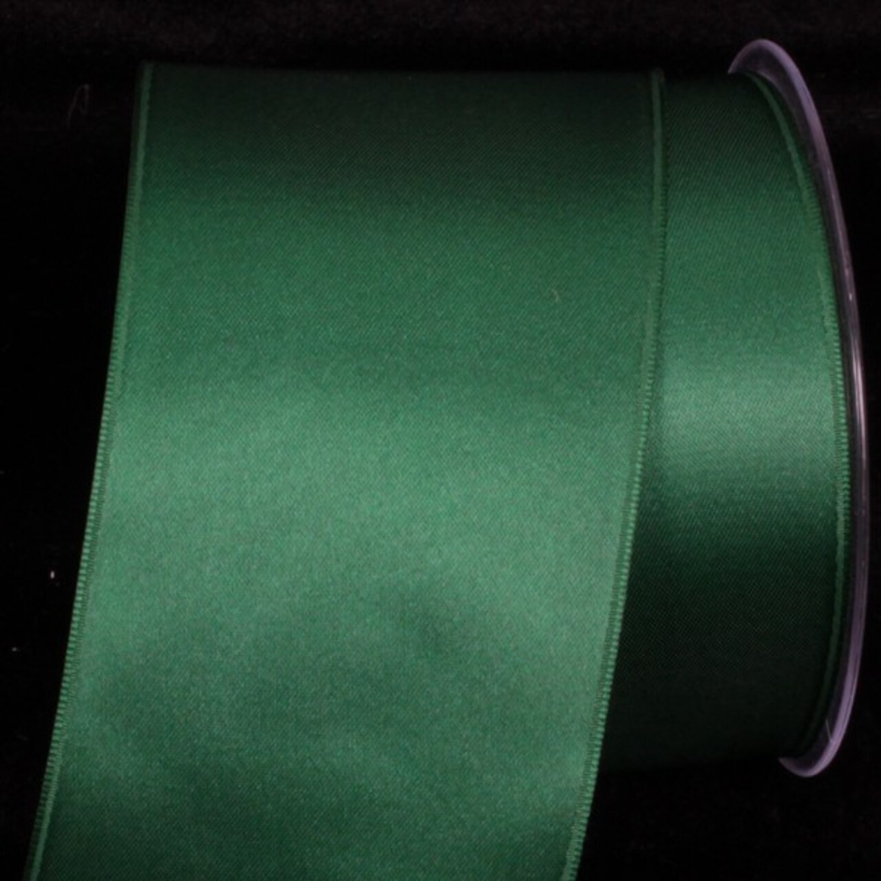 The Ribbon People Hunter Green Double Face Wired Craft Ribbon 2.75&#x22; x 22 Yards